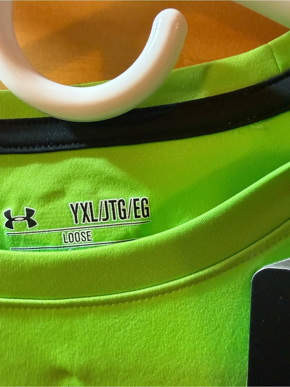 Under Armour Boy’/  Lime Green Combine Heatgear Short Sleeve Shirt